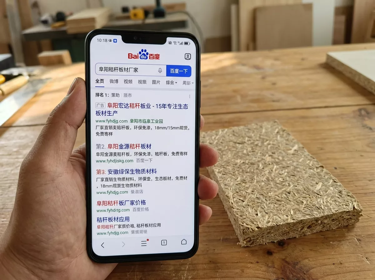 阜阳秸秆板材老板注意:网站没人看?不是产品不好,是百度根本找不到你!